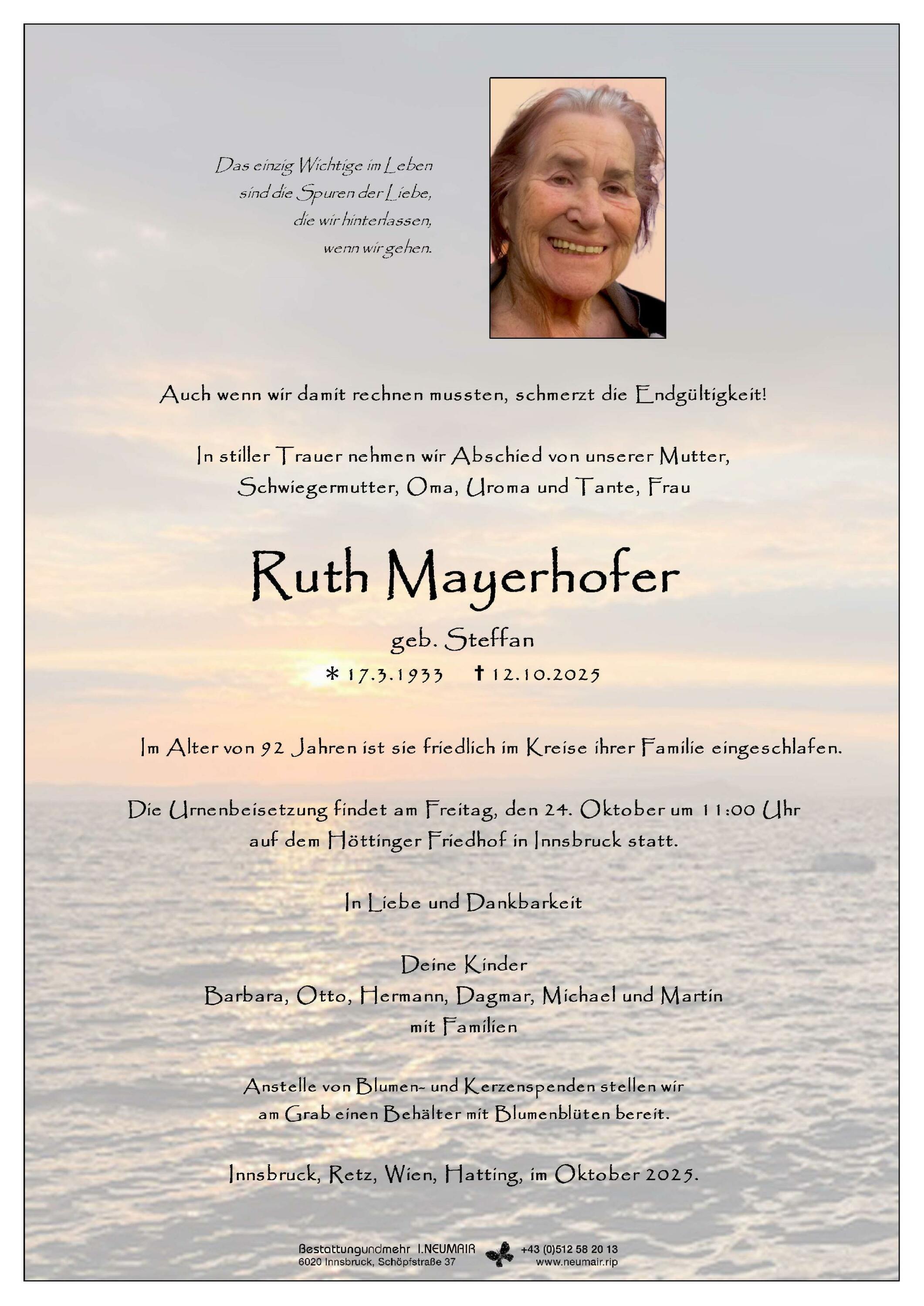 Ruth Mayerhofer